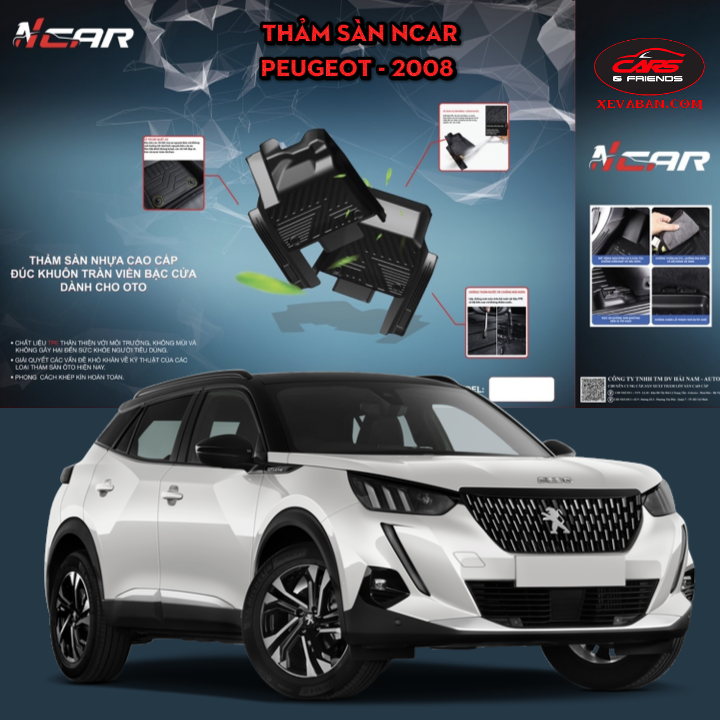 Thảm sàn Ncar cho PEUGEOT 2008
